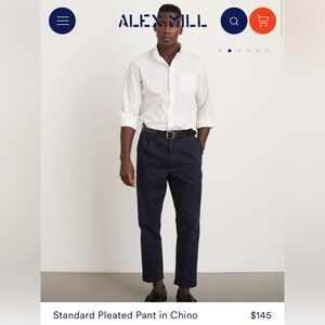 Alex Mill Standard chino NWT